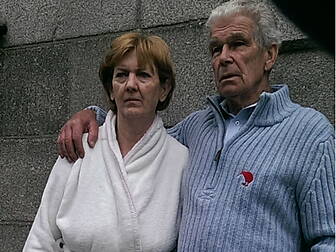 Couple evicted without clothes...